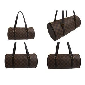 Louis Vuitton Papillon Ebene Brown handbag Damier